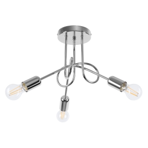 Żyrandol LOOP 3 chrom E27 3x15W SL.1440 SOLLUX