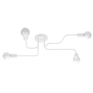 Żyrandol VECTOR 4 biały E27 4x15W SL.1442 SOLLUX