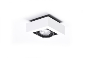 Lampa sufitowa NIKEA 1 ES111 WH/BK AZ4436 Azzardo