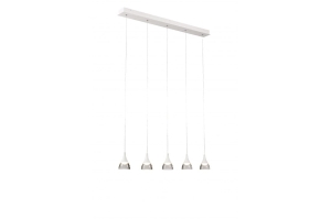 Lampa wisząca DALMATIA 5 biała AZ2848 Azzardo