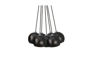 Lampa wisząca GULIA 7 czarna AZ0635 Azzardo