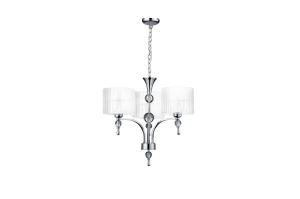 Lampa wisząca IMPRESS 3 biała AZ1006 Azzardo