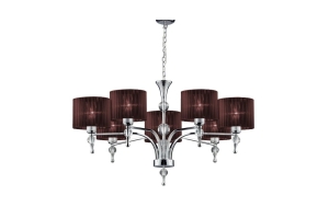 Lampa wisząca IMPRESS 7 brązowa AZ2902 Azzardo