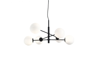 LAMPA WISZĄCA OVIEDO 6 BK/BK AZ4420 Azzardo