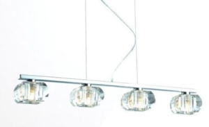 LAMPA WISZĄCA RUBIC 4 AZ0493 Azzardo