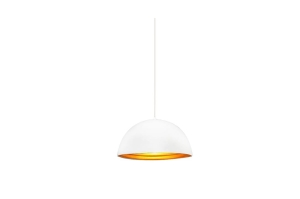 LAMPA WISZĄCA MODENA 40 WHITE/GOLD AZ1397 Azzardo