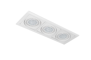 Oprawa wpuszczana VERDI 3 WHITE AZ3530 AZzardo