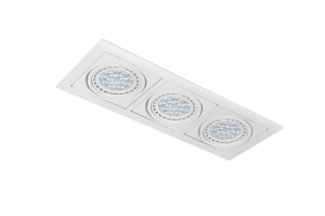 Oprawa wpuszczana VERDI 3 WHITE AZ3530 AZzardo