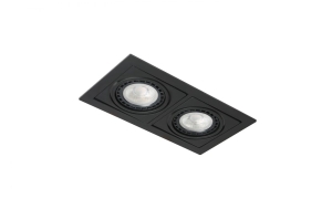 Oprawa wpuszczana VERDI 2 BLACK AZ3529 AZzardo