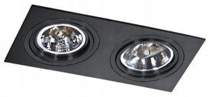 Oprawa wpuszczana SIRO 2 BLACK/BLACK AZ2806 AZzardo