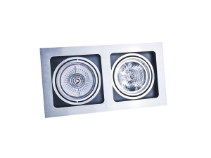 Oprawa wpuszczana SISTO 2 WHITE/BLACK AZ1447 AZzardo