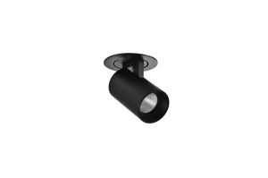 Reflektor wpuszczany LUNA 7W BLACK AZ3397 AZzardo