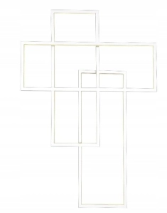 Kinkiet QUADRATUS WALL WHITE AZ2993 Azzardo