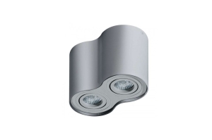 Lampa sufitowa / natynkowa BROSS 2 jasny szary AZ1787 Azzardo