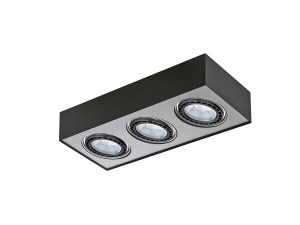 Spot PAULO 3 230V BLACK/ALU AZ0965 Azzardo