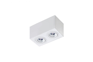 Spot BRANT 2 SQUARE WHITE AZ2826 Azzardo