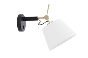 Kinkiet ZYTA WALL XS BK/GO ZFWH AZ4187 Azzardo