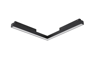 Lampa / Reflektor ALFA SAGA do systemu magnetic CORNER A 24W MILKY 120 3000K czarny AZ4613 Azzardo
