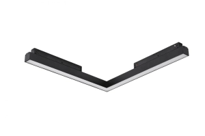 Lampa / Reflektor ALFA SAGA do systemu magnetic CORNER A 24W MILKY 120 4000K czarny AZ4615 Azzardo