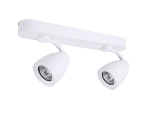 Kinkiet / Lampa ścienna / sufitowa ALBICO 2 AZ1241 Biały Azzardo