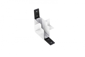 Alfa łącznik ścienny L do systemu magnetycznego natynkowego Magnetic52 kolor biały AZ4686 Azzardo