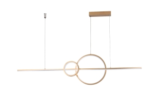 Lampa wisząca SARA 3-STEP DIMM Złoty / biały AZ5260 AZzardo