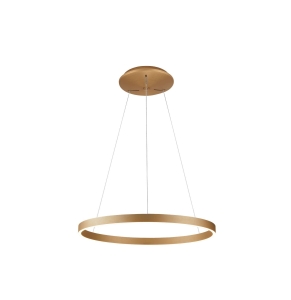 Lampa wisząca ANDREA 80 3000K DIMM (20W+50W) Złoty / biały AZ5101 AZzardo