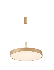Lampa wisząca MARCELLO PENDANT 60 CCT Złoty / biały Sterowana pilotem AZ5092 AZzardo