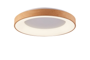 Lampa sufitowa / plafon SANTANA TOP 38 3000K Drewno / biały AZ4989 AZzardo