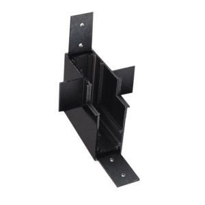 BETA łącznik ścienny L do systemu magnetycznego podtynkowego MAGNETIC57 GIPS2 Czarny AZ5173 AZzardo
