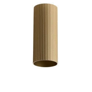 Klosz ryflowany LUCAS RIBBED TUBE 30 BRASS GOLD AZ6140 AZzardo