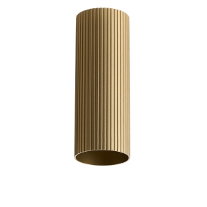 Klosz ryflowany LUCAS RIBBED TUBE 40 BRASS GOLD AZ6144 AZzardo