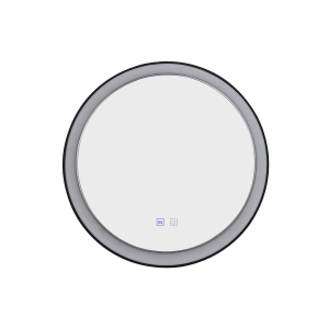 Lustro podświetlane SERGIO MIRROR 60 HEATED CCT SWITCH BK AZ5819 AZzardo
