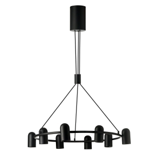 Lampa wisząca VIVI PENDANT 8 BK/BK AZ5732 AZzardo