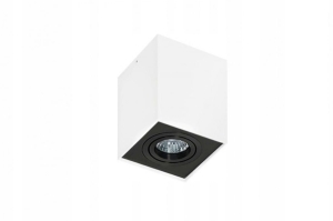 Lampa wewnętrzna / natynkowa ELOY 1 biały / czarny AZ1439 Azzardo