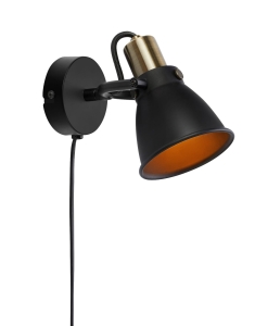 Kinkiet ALTON 107856 1L czarny Markslojd