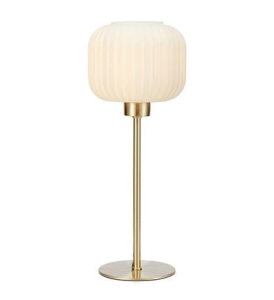 Lampa stołowa SOBER biały/mosiądz 108120 Markslojd
