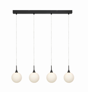QUATRO XL Wisząca 4L Czarny/Biały 107762 Markslojd