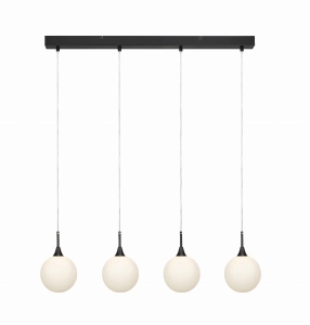 QUATRO XL Wisząca 4L Czarny/Biały 107762 Markslojd