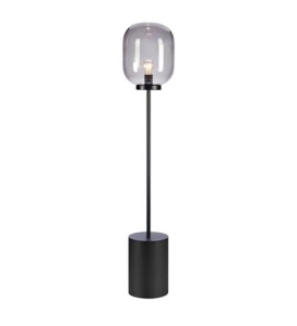 Lampa podłogowa BROOKLYN 1L 130cm Czarny/Przydymiony 108425 Markslojd