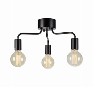 AVERY Sufitowa 3L Czarny 108102 Markslojd