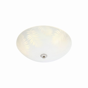 BLAD Plafond 2L 35cm White/Steel  107754 Markslojd