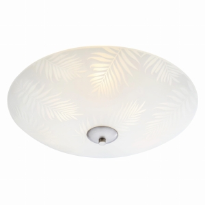 BLAD Plafond 3L 43cm White/Steel  107755 Markslojd