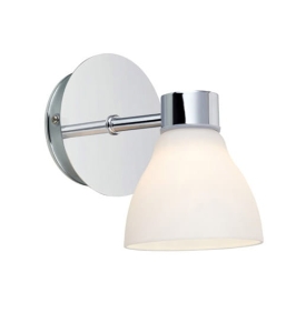 CASSIS Kinkiet 1L Chrom/Opal IP44 106367 Markslojd