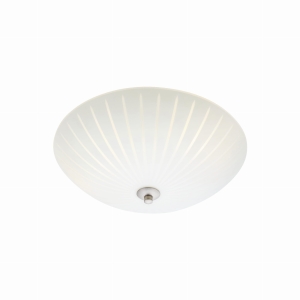 CUT Plafond 2L 35cm White/Steel  107758 Markslojd