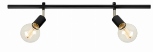 EXPAND Spot 2L 70cm E27 Cylinder Czarna 107972 Markslojd