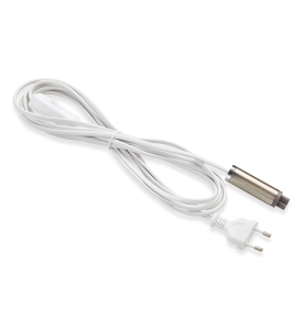 EXPAND Start cable 3,5m Wallplug+Switch Steel 107522 Markslojd