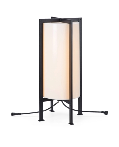 GARDEN 24 Cylinder Frame 54cm 6W Biała/Czarna 107987 Markslojd