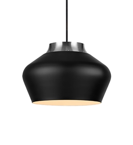 KOM Wisząca 31cm 1L Czarny/Stal  107378 Markslojd