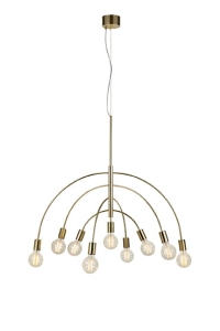 LAVELLO Pendant 9L Brass 108289 Markslojd